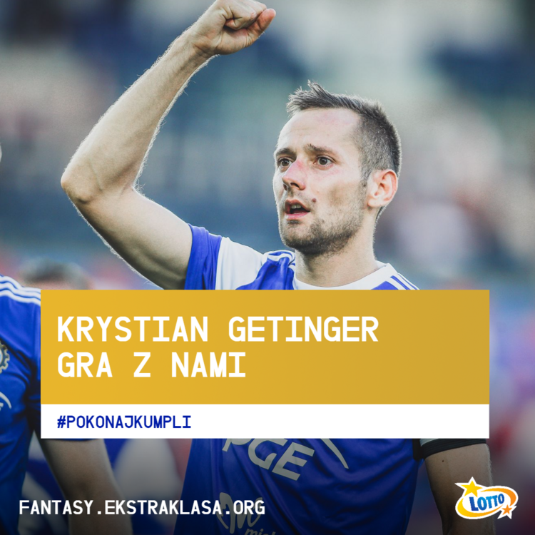 KRYSTIAN GETINGER GRA Z NAMI
