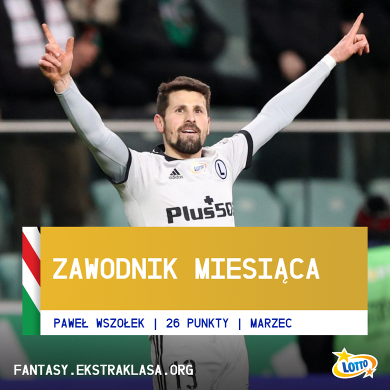 ZAWODNIK MARCA - PAWEŁ WSZOŁEK