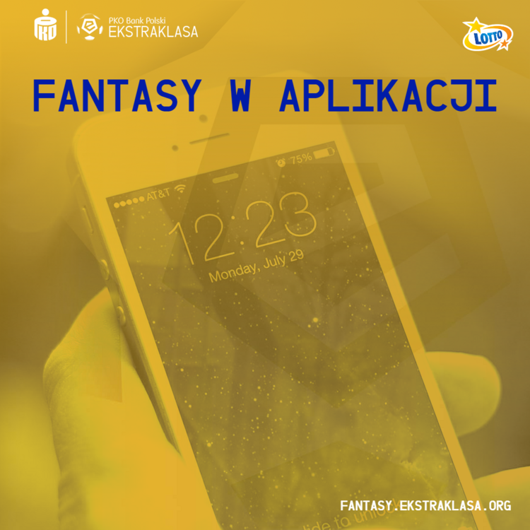 LOTTO FANTASY EKSTRAKLASA W APLIKACJI