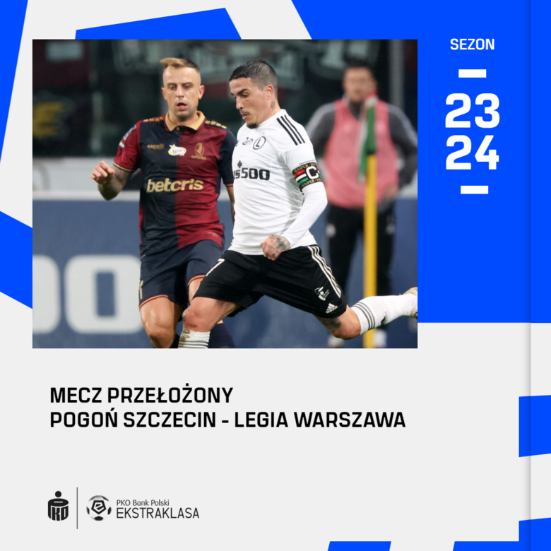 KOMUNIKAT W SPRAWIE PRZEŁOŻONEGO MECZU 6. KOLEJKI