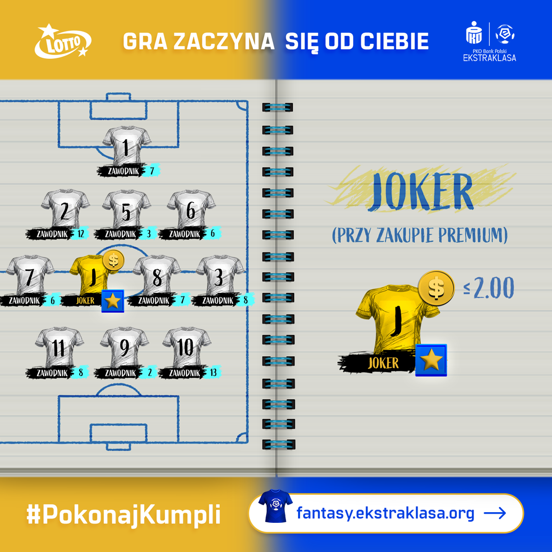 Joker, K2, Ławka punktuje