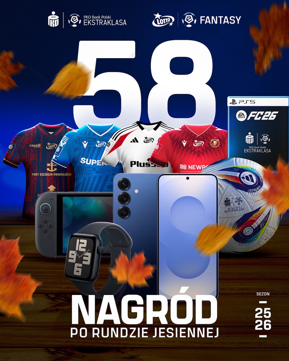 Rozdaliśmy jesienią 58 nagród!